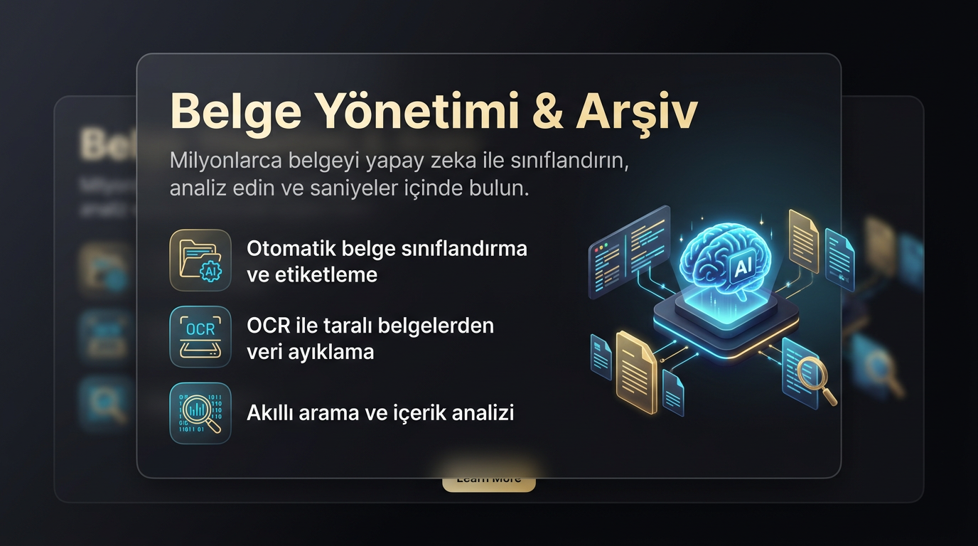 Belge Yönetimi & Arşiv